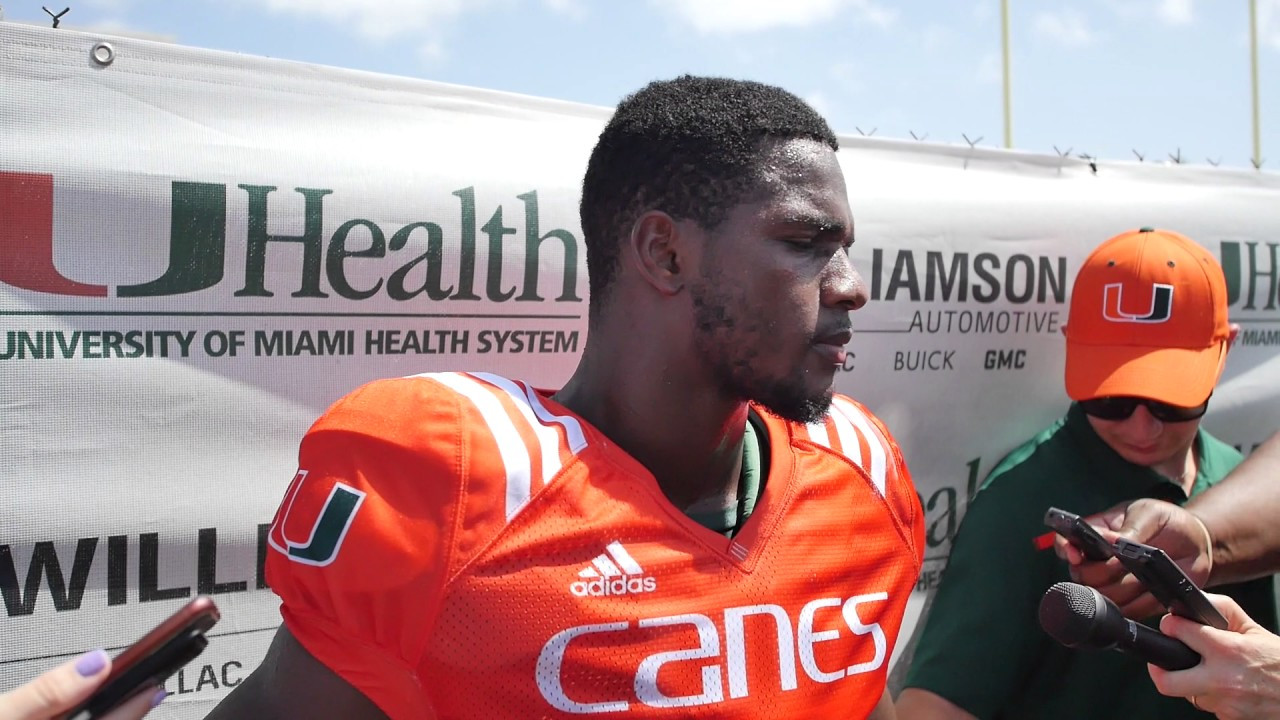 Mark Walton | Post Practice Interview | 8.4.17