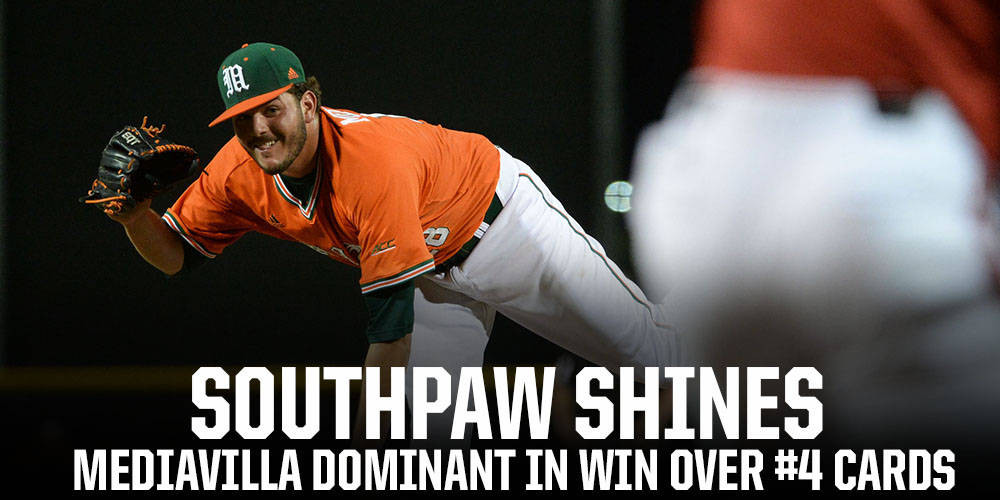 Miami Clinches Series Against No. 4 Louisville