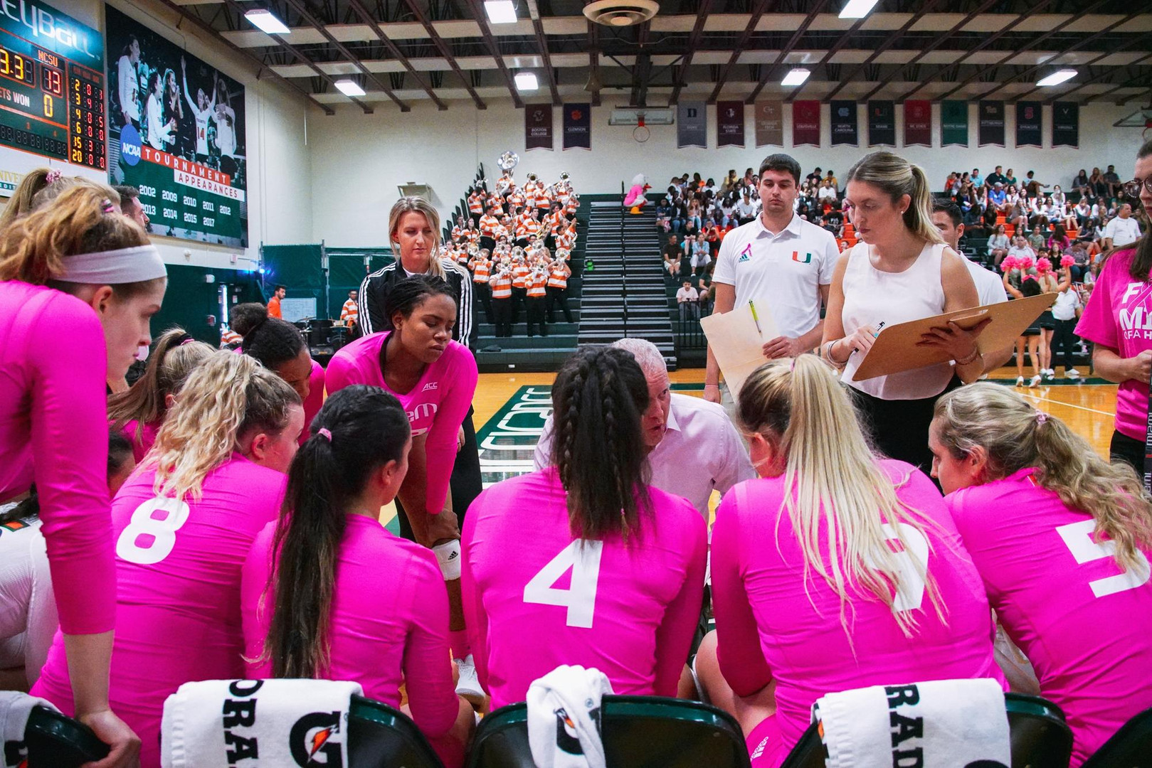 VB Posts Block Party Against NC State In 3-1 Win