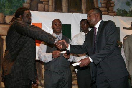 2007 UM Football Awards Ceremony on December 2, 2007 at Jungle Island