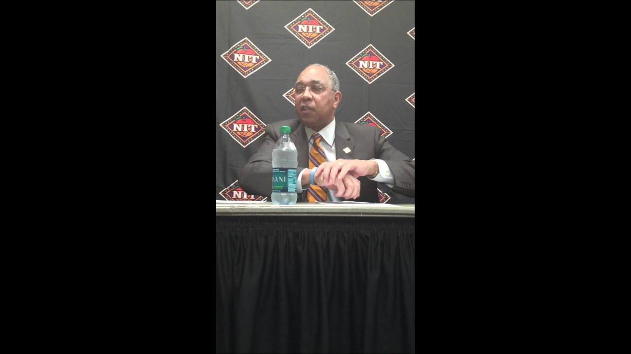 Miami v Minnesota Post-Game NIT Press Conference: Tubby Smith