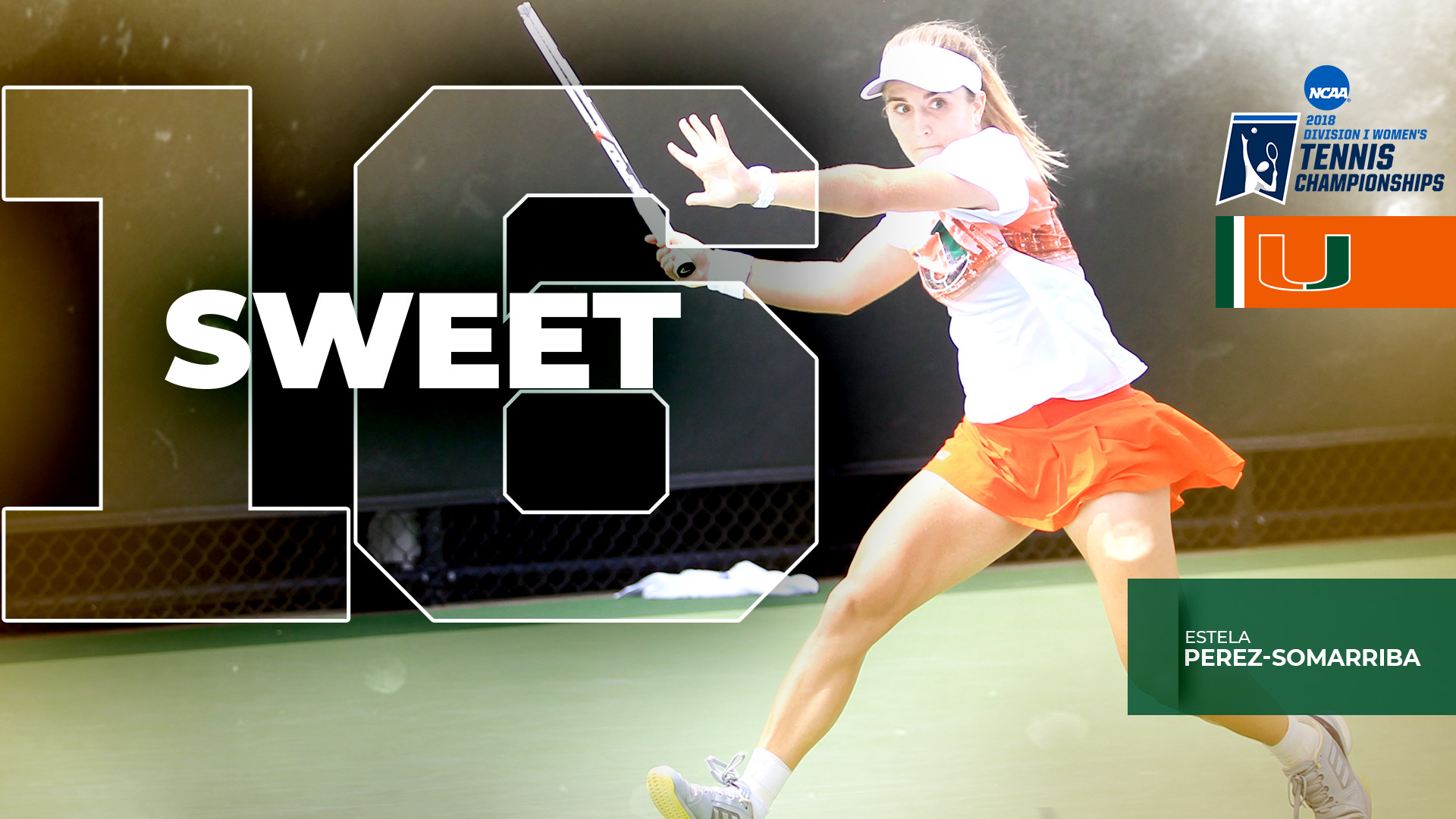 Perez-Somarriba Advances to Second Straight Sweet 16