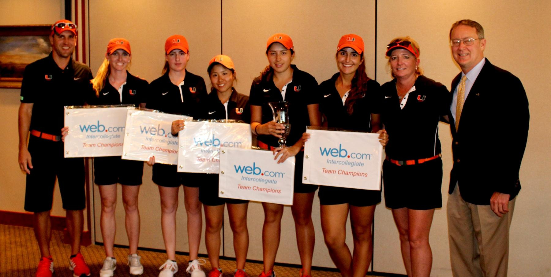 Canes Claim Web.com Intercollegiate Crown