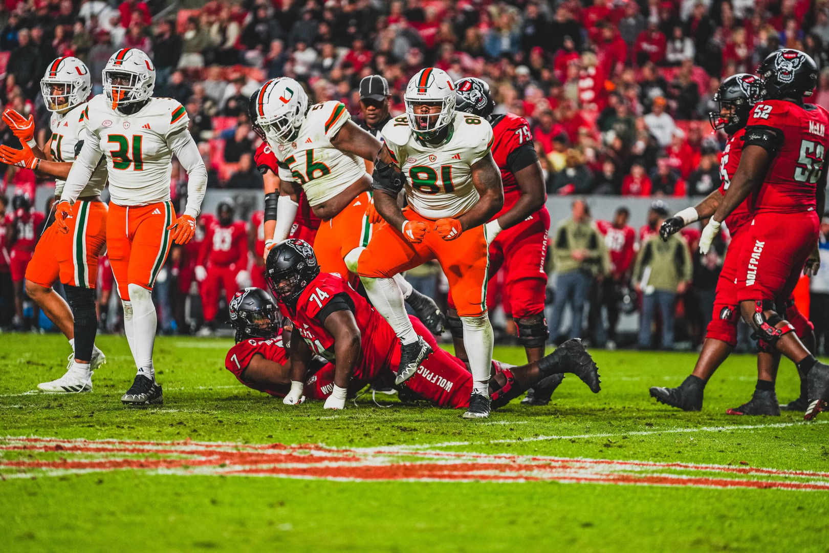 Wolfpack Stymies Canes in Raleigh