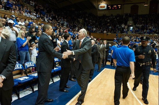 05 February 2012   Miami vs. Duke, from Cameron Indoor Stadium in Durham, NC.