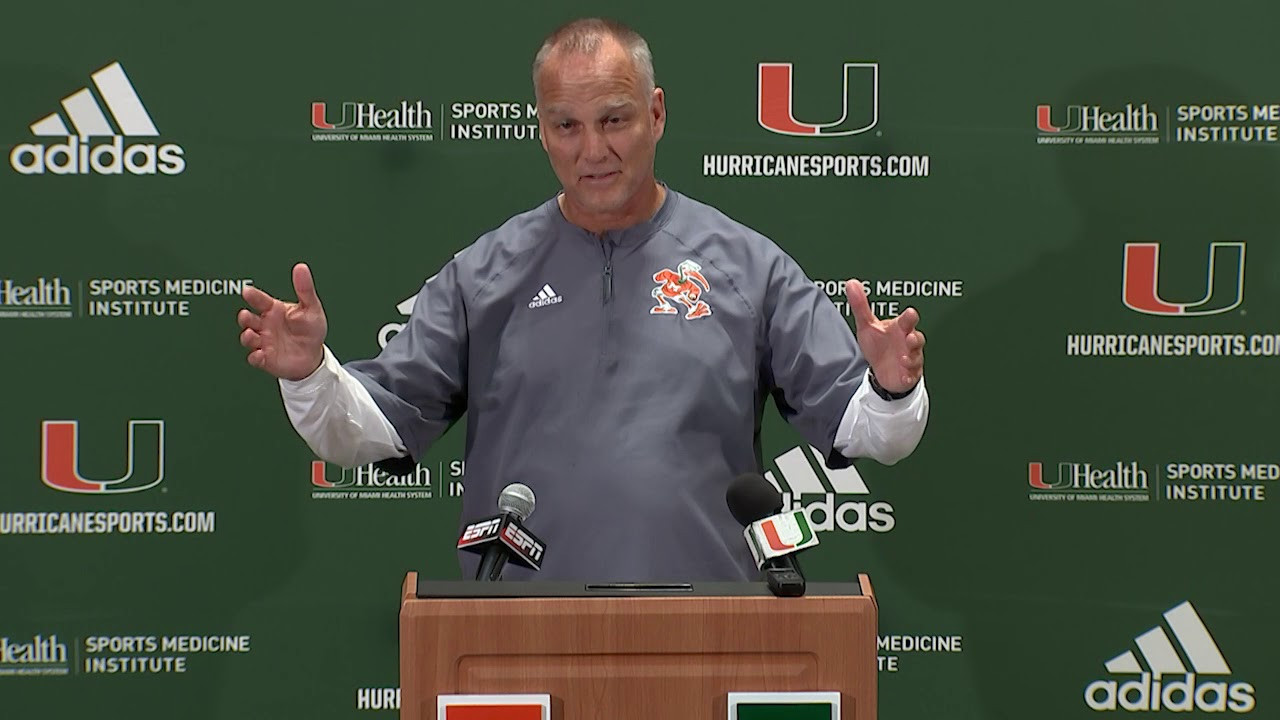 Coach Mark Richt | Weekly Presser | 09.11.18