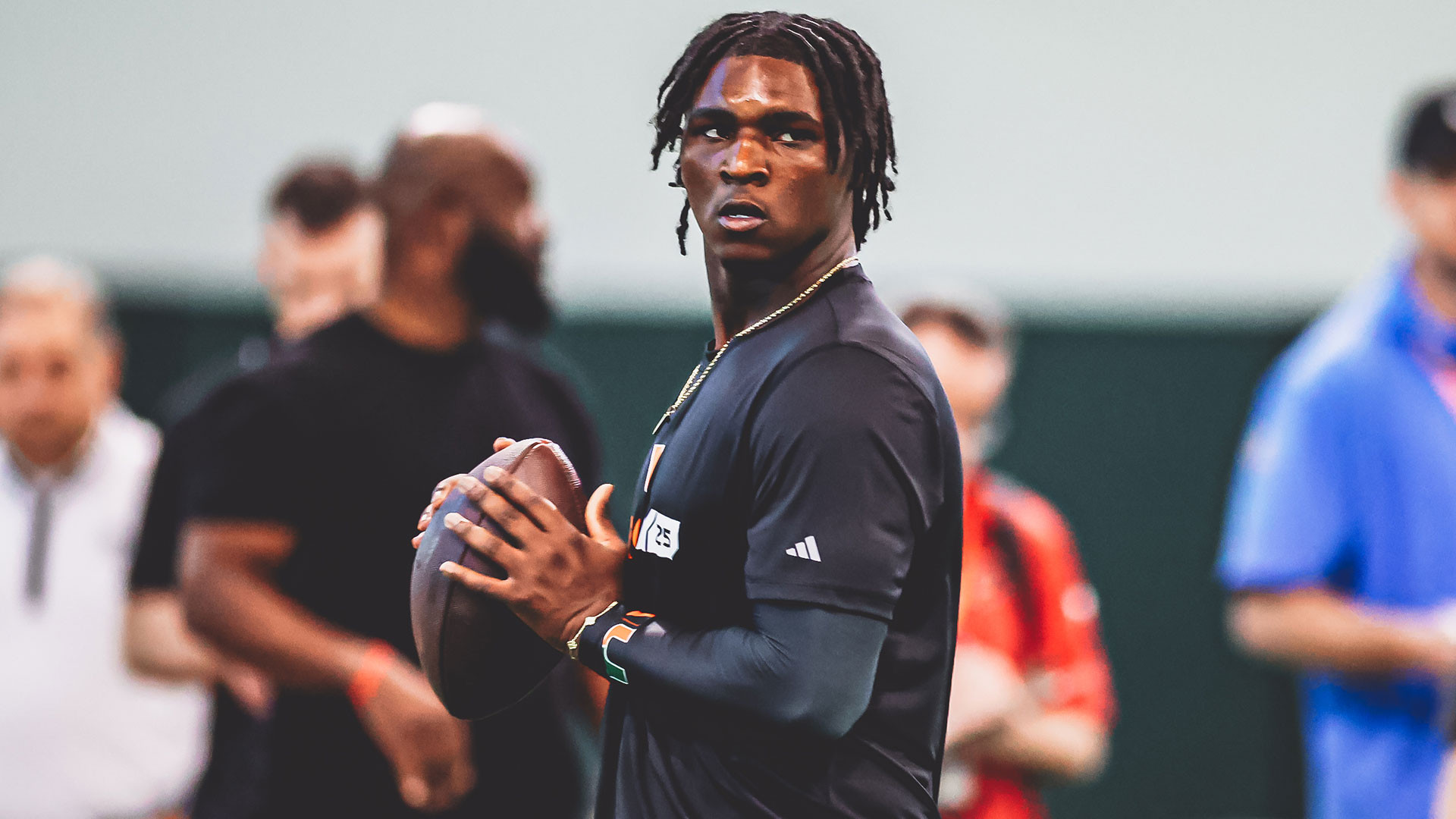 Ward, Canes Put on Show at Pro Day