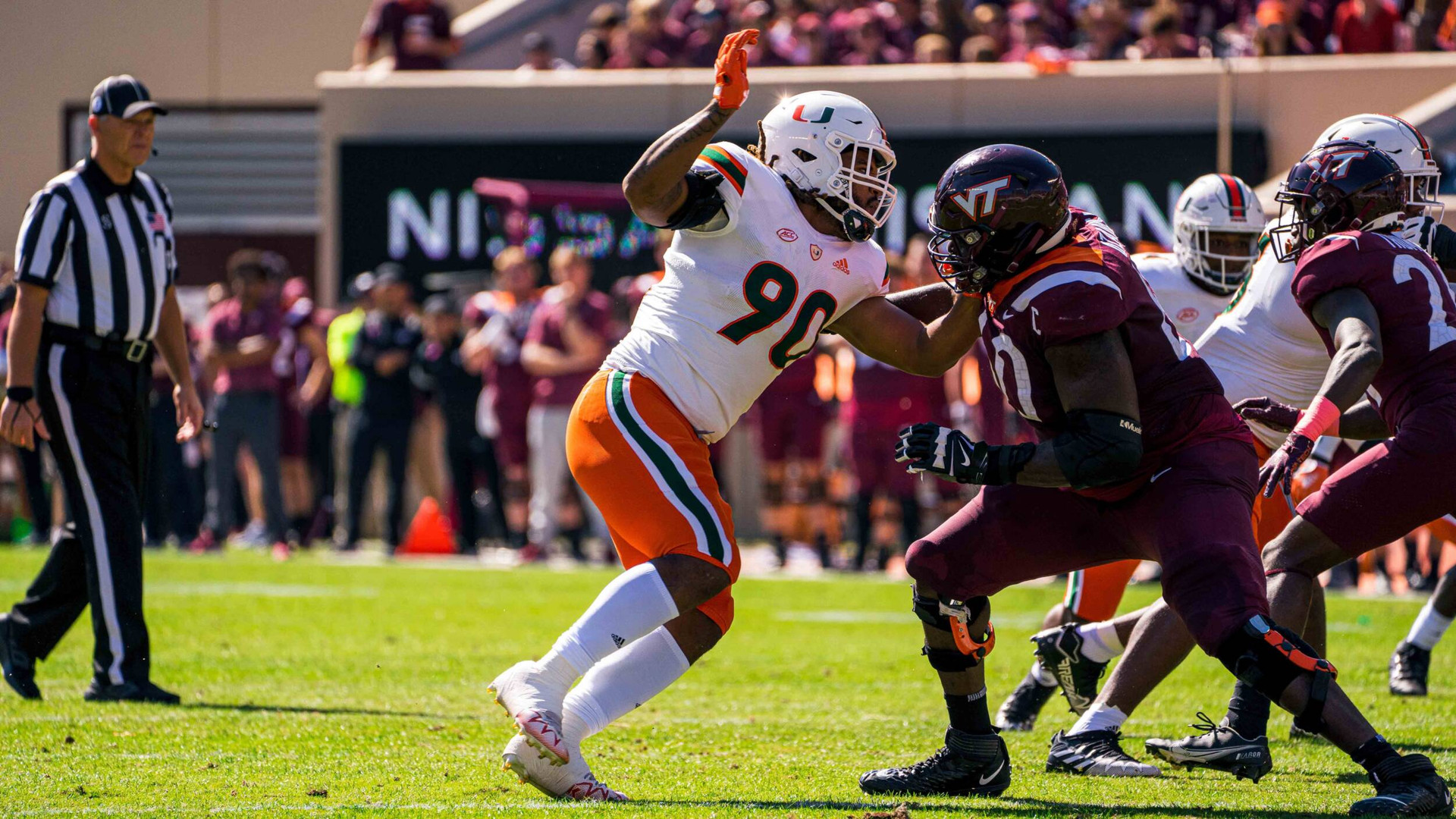 Mesidor Named Walter Camp National Defensive Player of the Week