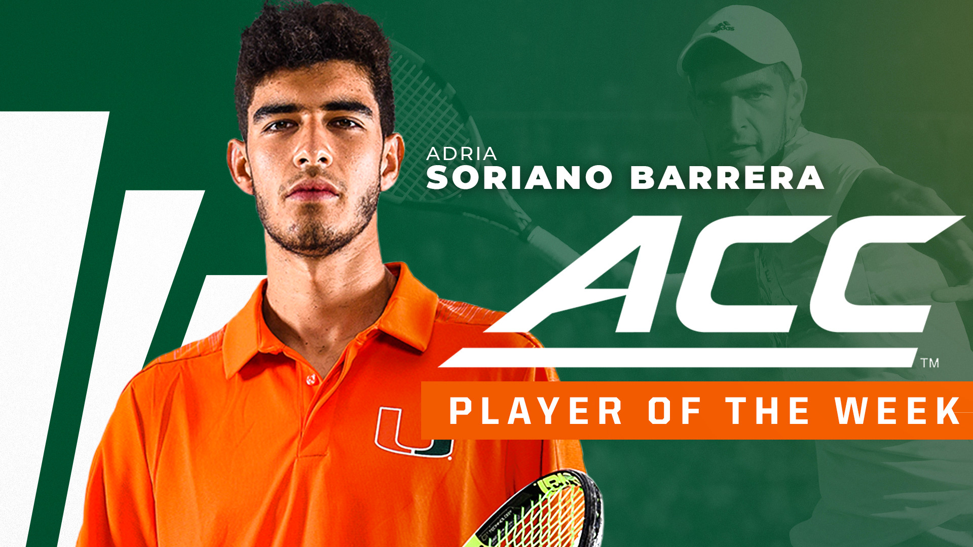 Soriano Barrera Named ACC Player of the Week