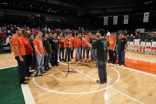 2011 Miami Hurricanes Women's Basketball vs Maryland - Anthem
