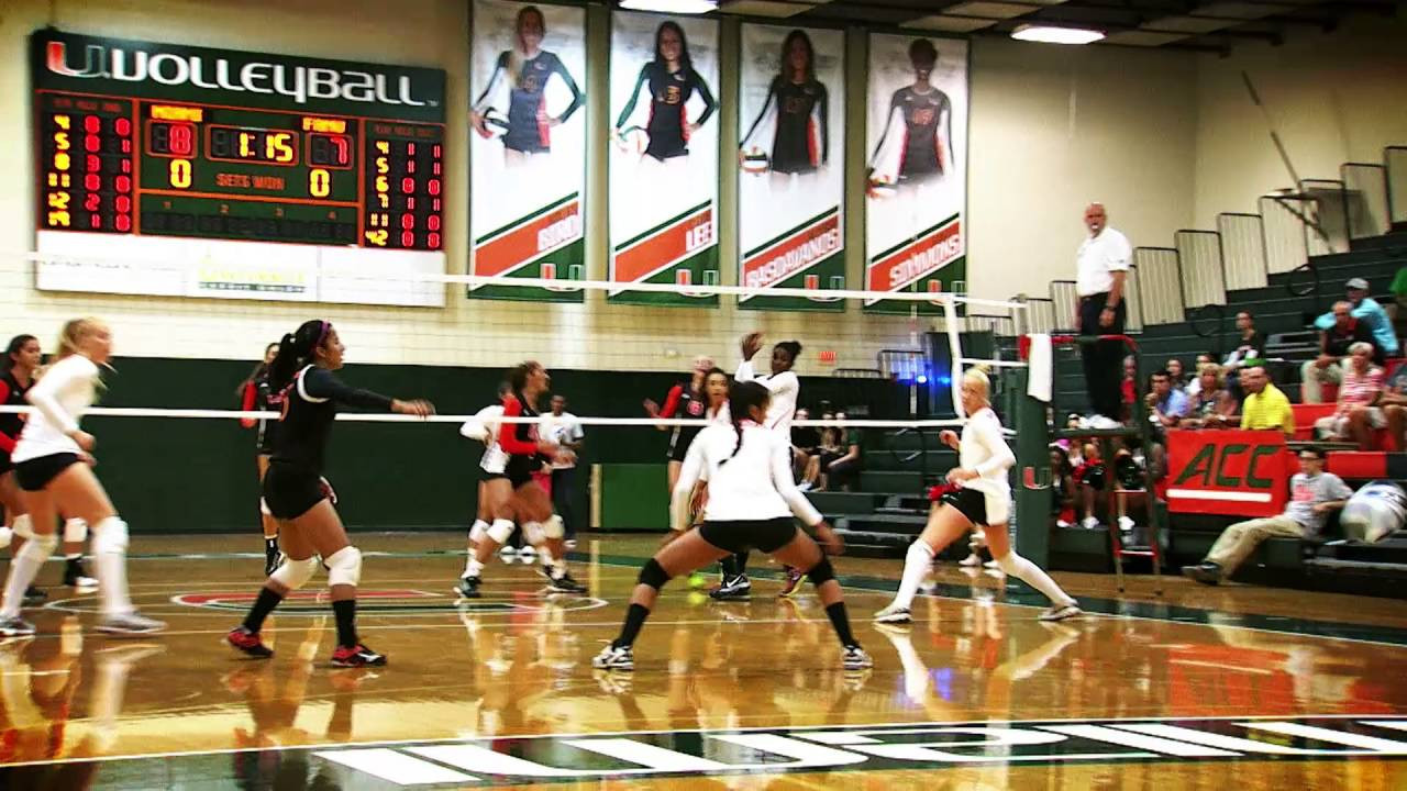Canes Volleyball | Hype Video vs. Boston College | 9.30.16