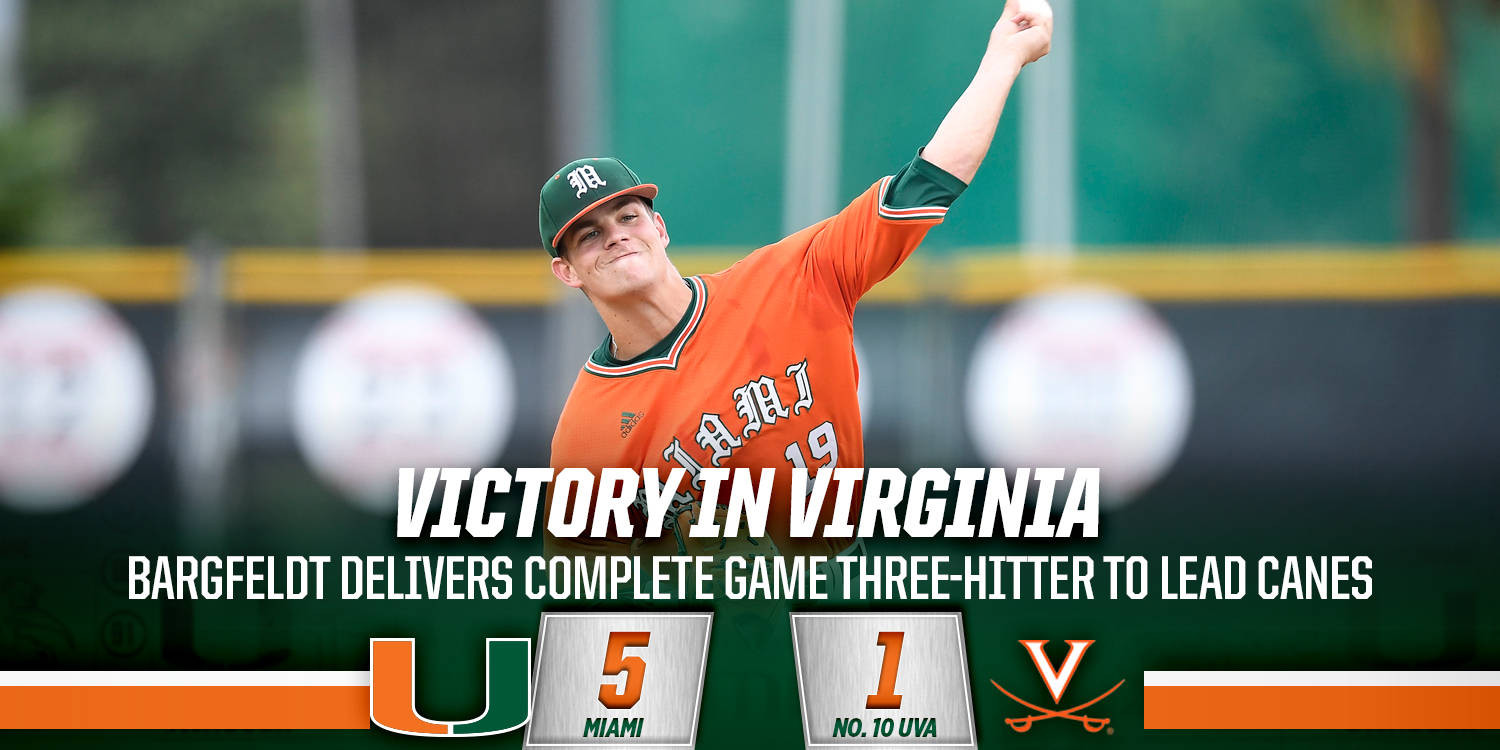 Bargfeldt Tosses Complete Game in 5-1 Win