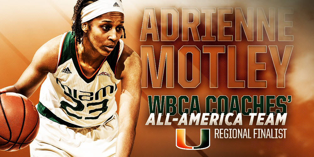 Motley Tabbed as a WBCA All-Region Nominee