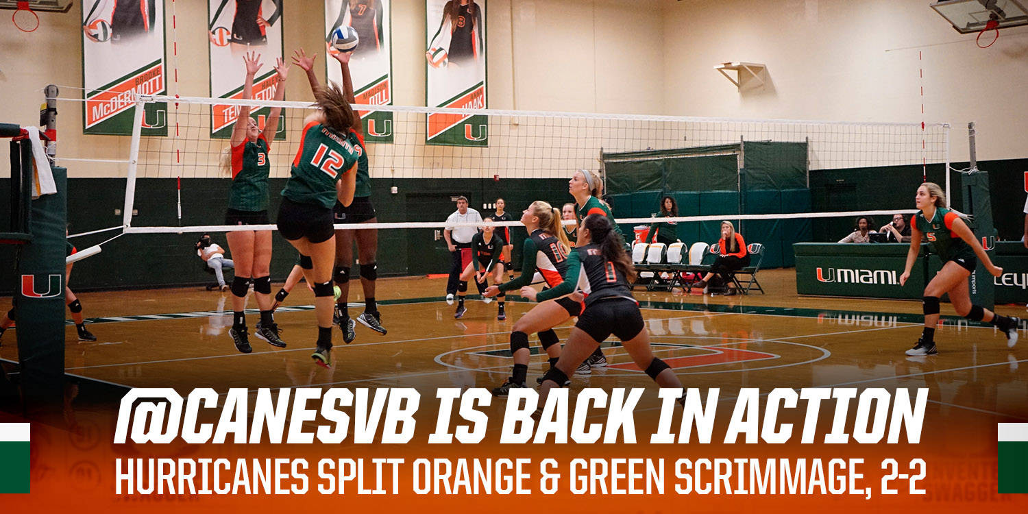@CanesVB Opens With Orange & Green Scrimmage