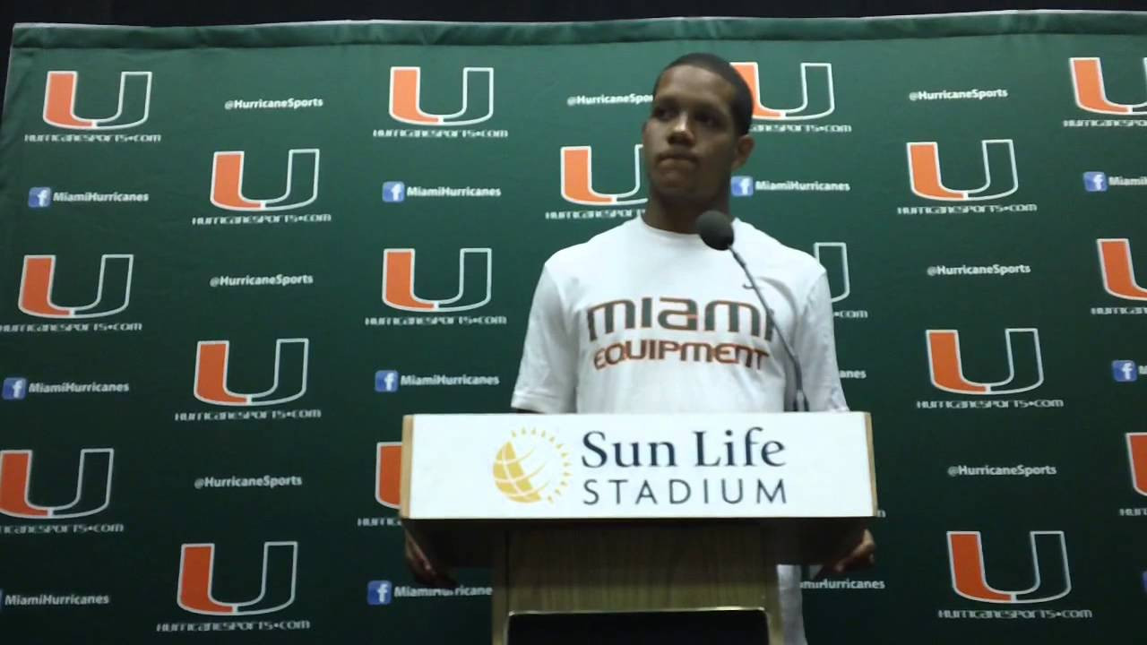 Miami-NC State Postgame: Stephen Morris