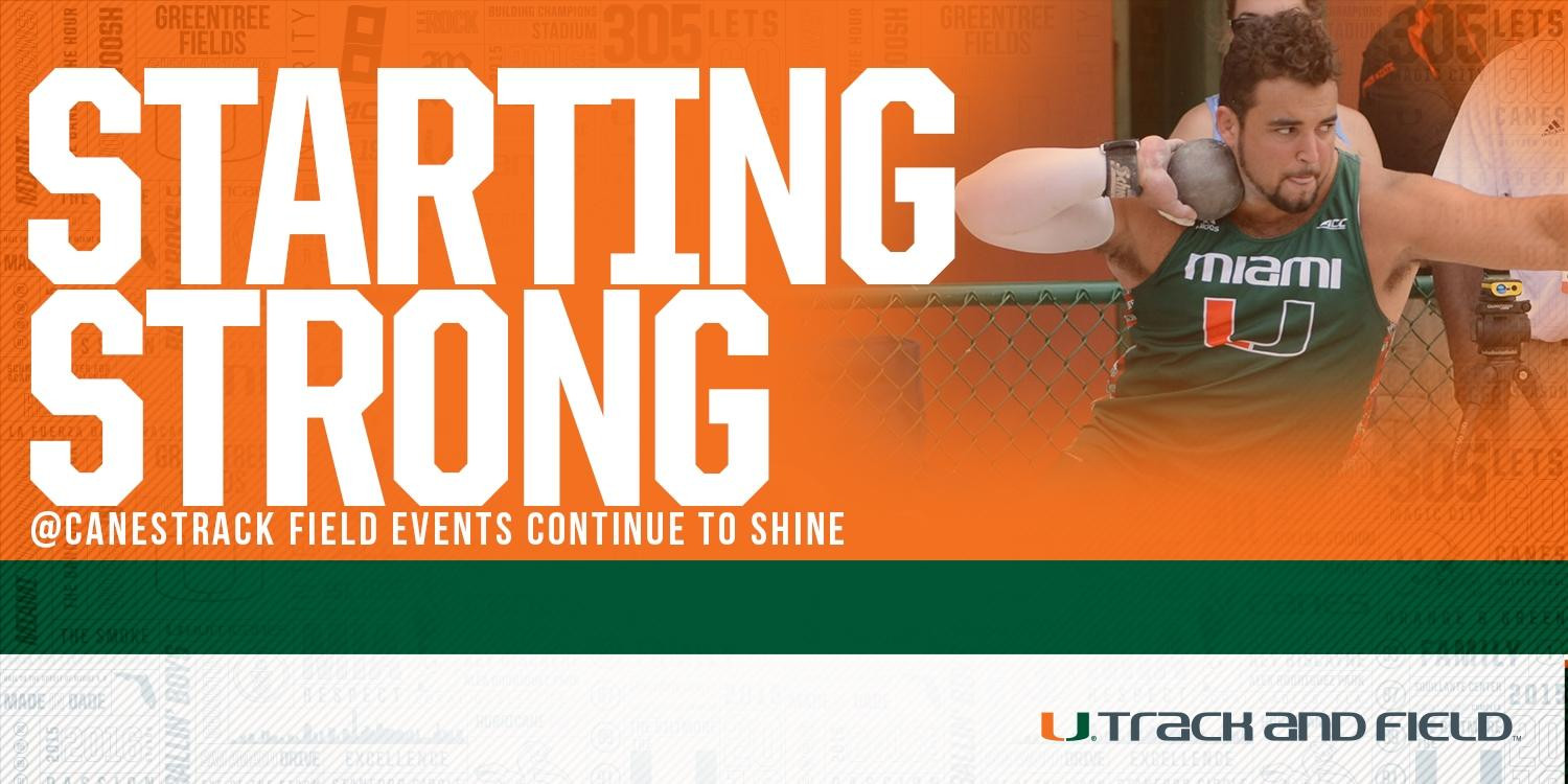 Miami Concludes Competition at the Hurricane Invitational