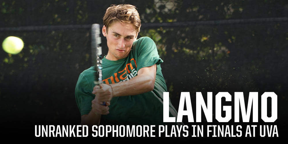 Langmo Plays in Singles Finals at UVa Ranked