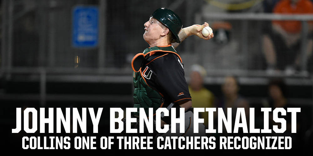 Collins One of Three Johnny Bench Award Finalists