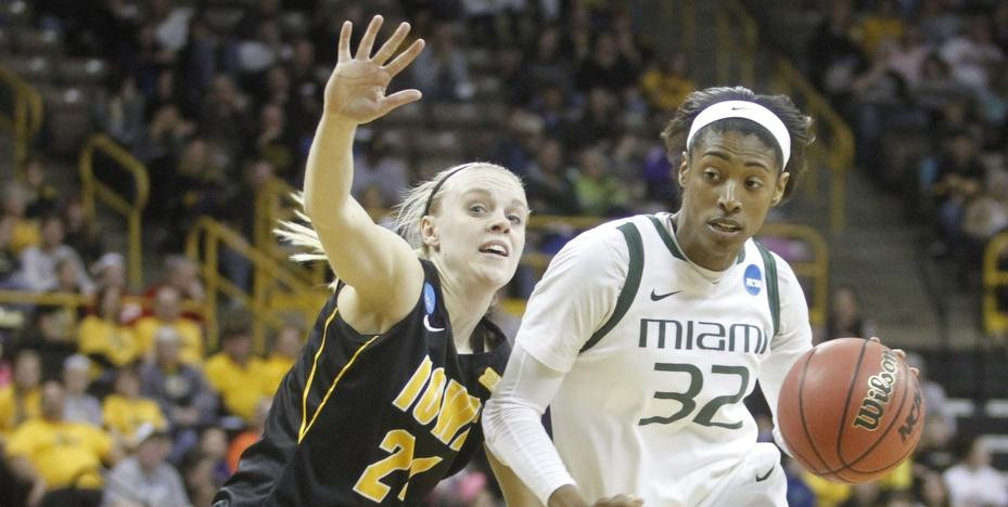 Women's Hoops Falls to Iowa in NCAA Opener - University of Miami Hurricanes Official Athletic Site