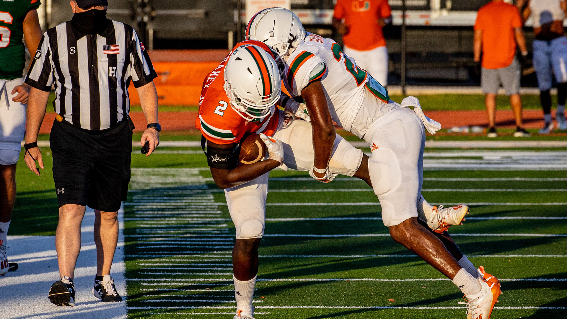 Fast-Paced Canes Shine in First Scrimmage