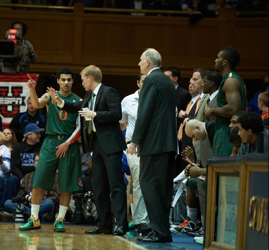 05 February 2012   Miami vs. Duke, from Cameron Indoor Stadium in Durham, NC.