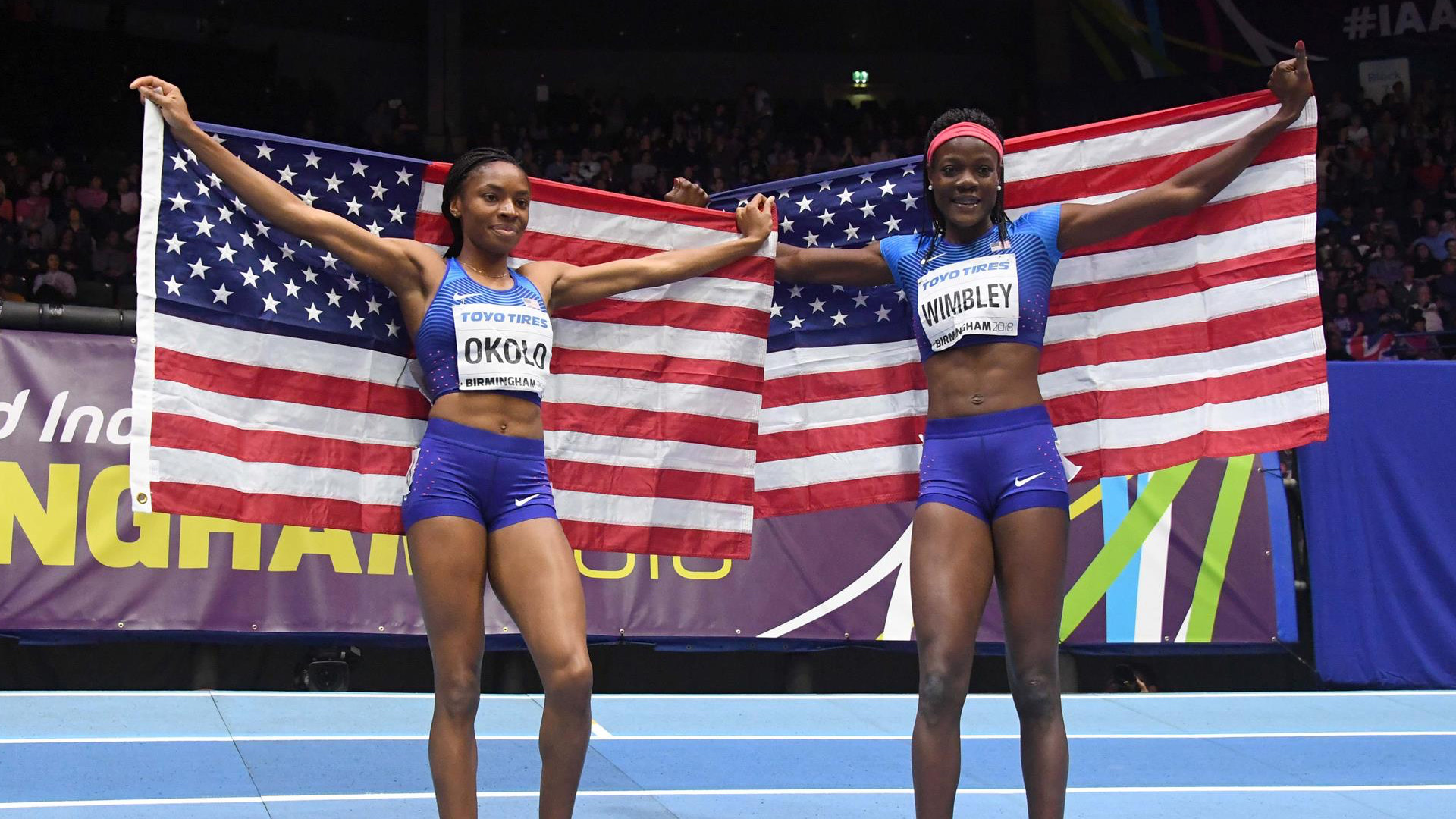 Shakima Wimbley Wins Silver Medal at IAAF World Championships