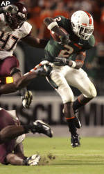 Miami-Virginia Tech to Kick Off at 3:30 p.m. on Sept. 26