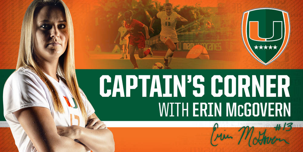 @CanesFutbol Captain's Corner, Aug. 20, 2015