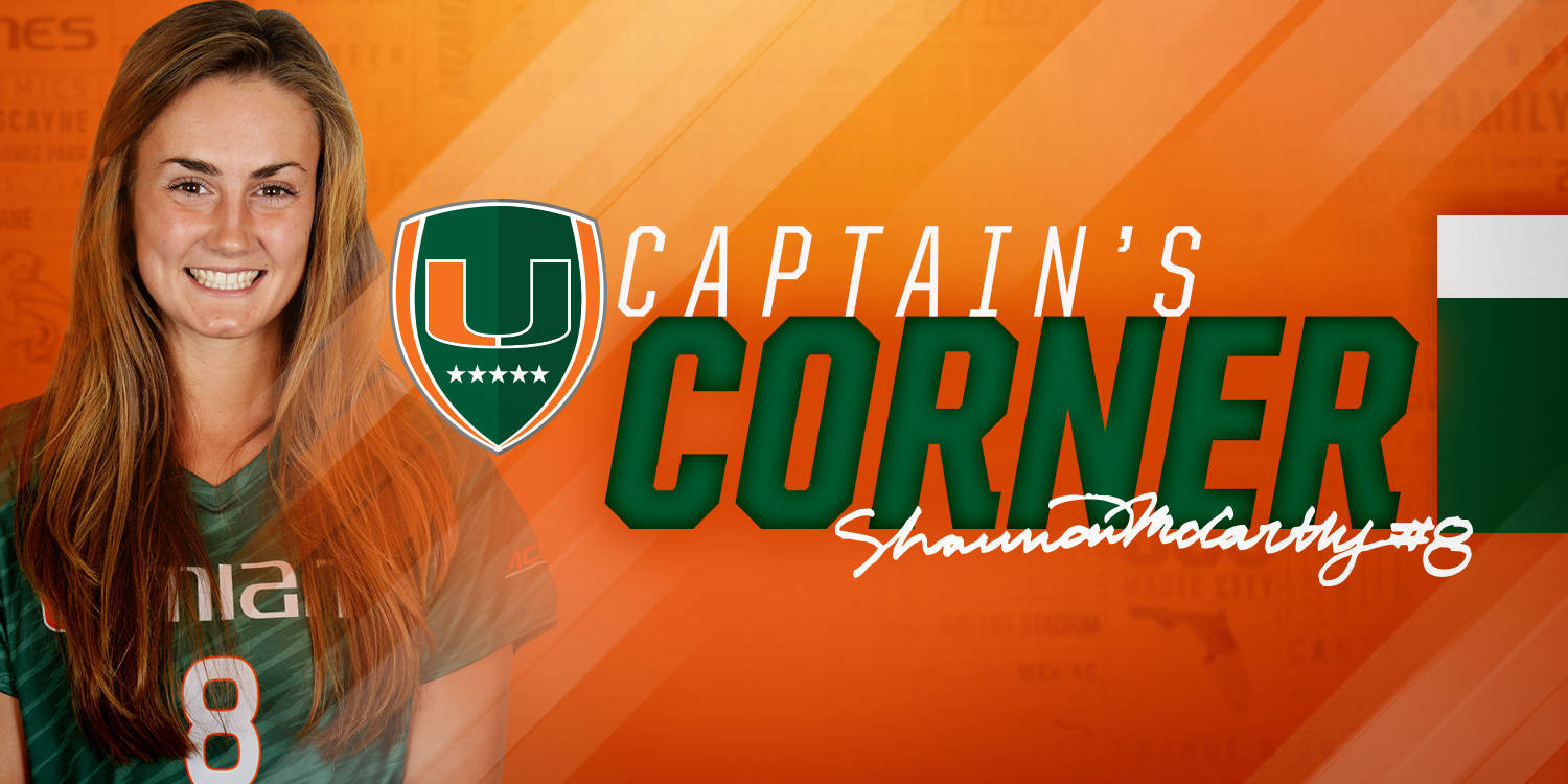 @CanesFutbol Captain's Corner: Sept. 1, 2016