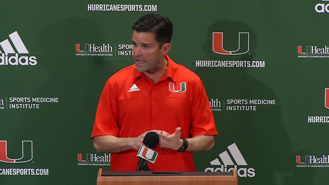 Manny Diaz | #Surge19 Press Conference | 2.6.19