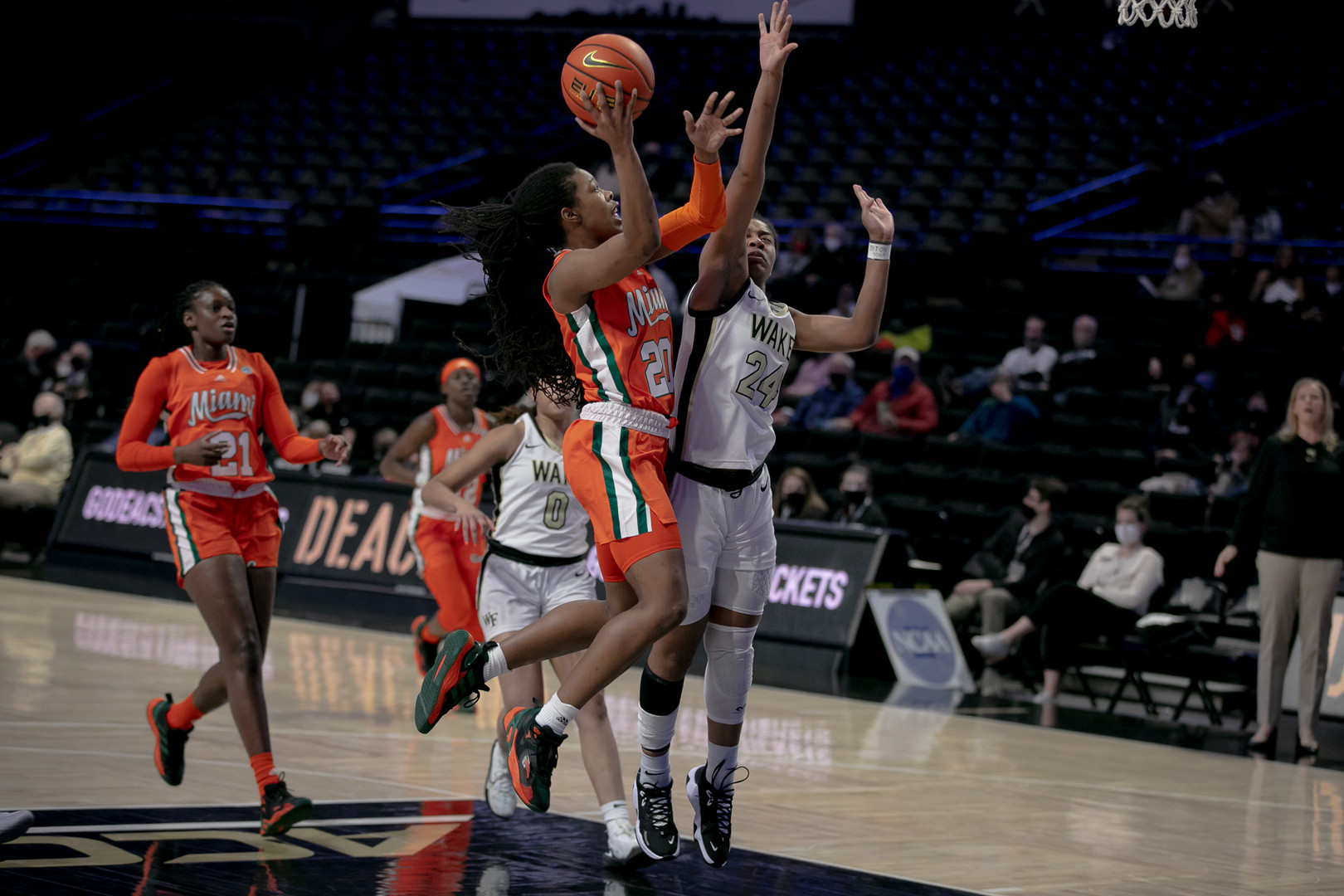 Miami Defeats Wake Forest For Third ACC Road Win