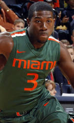 Canes Win First ACC Matchup, 76-73, Over Clemson