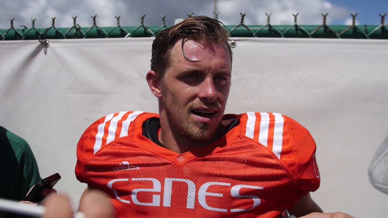 Braxton Berrios | Post Practice Interview | 8.9.2017