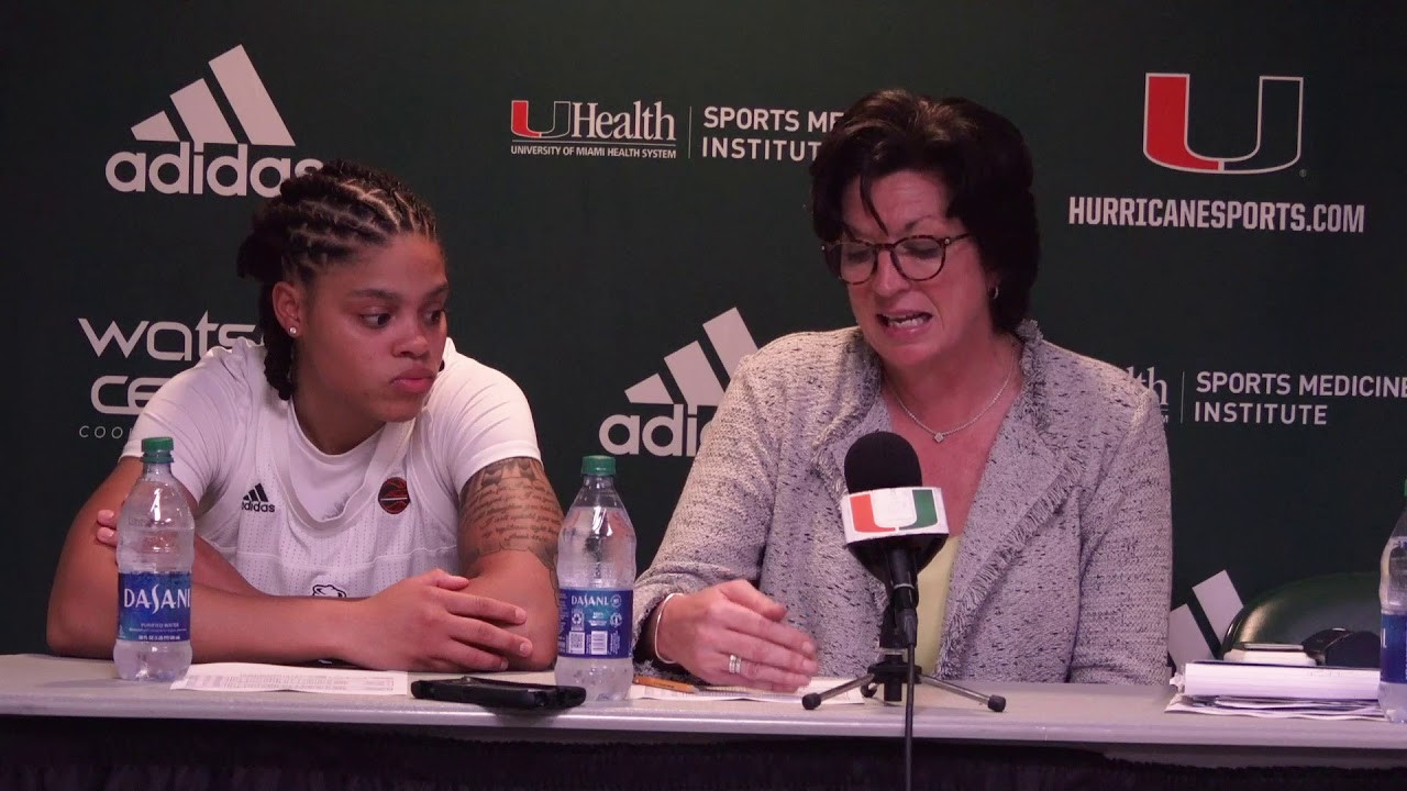 Katie Meier and Destiny Harden | Post Game Presser vs. NC State | 2.20.20
