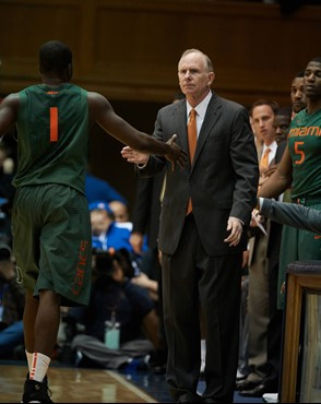 05 February 2012   Miami vs. Duke, from Cameron Indoor Stadium in Durham, NC.