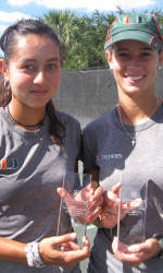 Hurricanes Claim Singles, Doubles Titles at Clay Court Classic