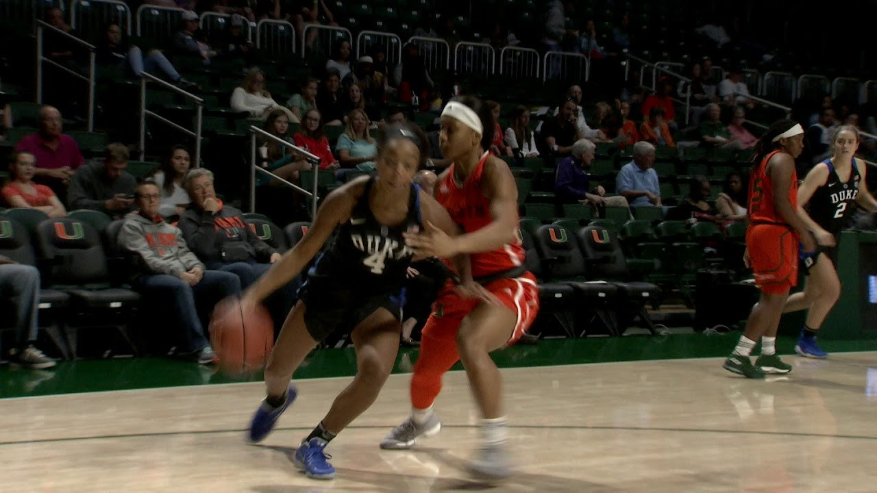 Miami vs. Duke Highlights (Women's Basketball)