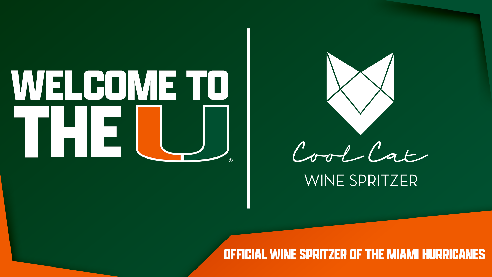 Cool Cat Named Official Wine Spritzer of University of Miami Athletics