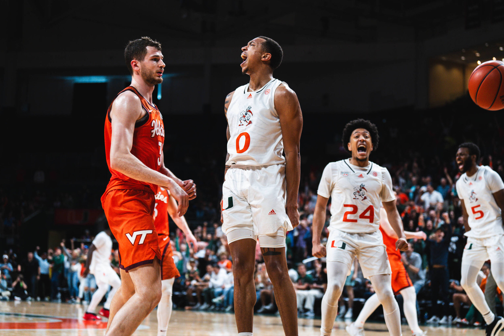 Miami Rallies to Defeat Virginia Tech, 82-74