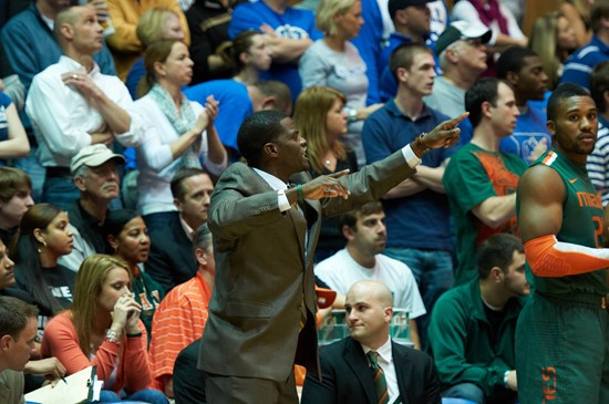 05 February 2012   Miami vs. Duke, from Cameron Indoor Stadium in Durham, NC.