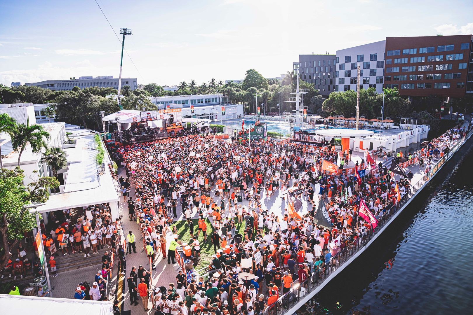 Photo Gallery: ESPN College GameDay and ACC Huddle