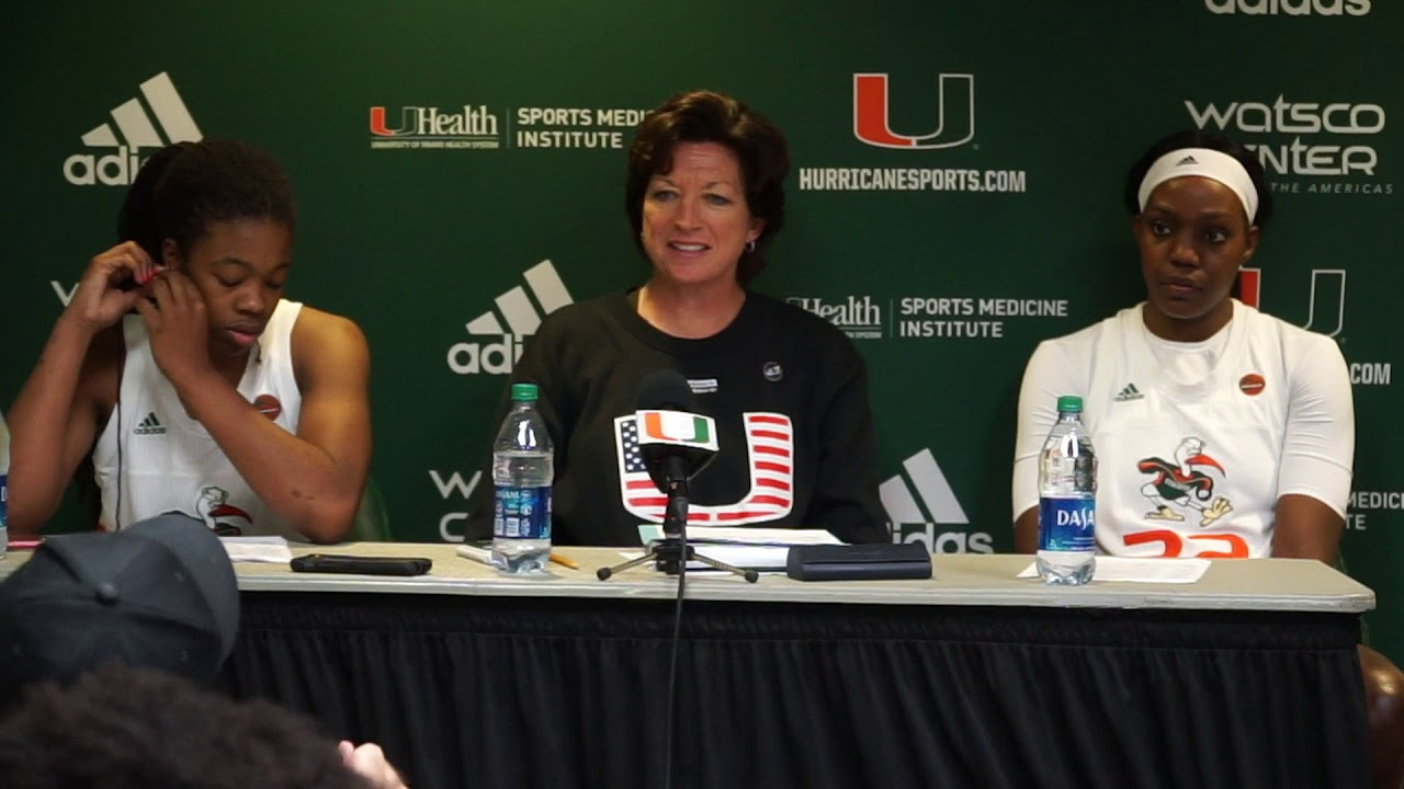 Katie Meier, Kelsey Marshall and Beatrice Mompremier | Post Game Presser vs. Jackson St. | 11.10.19