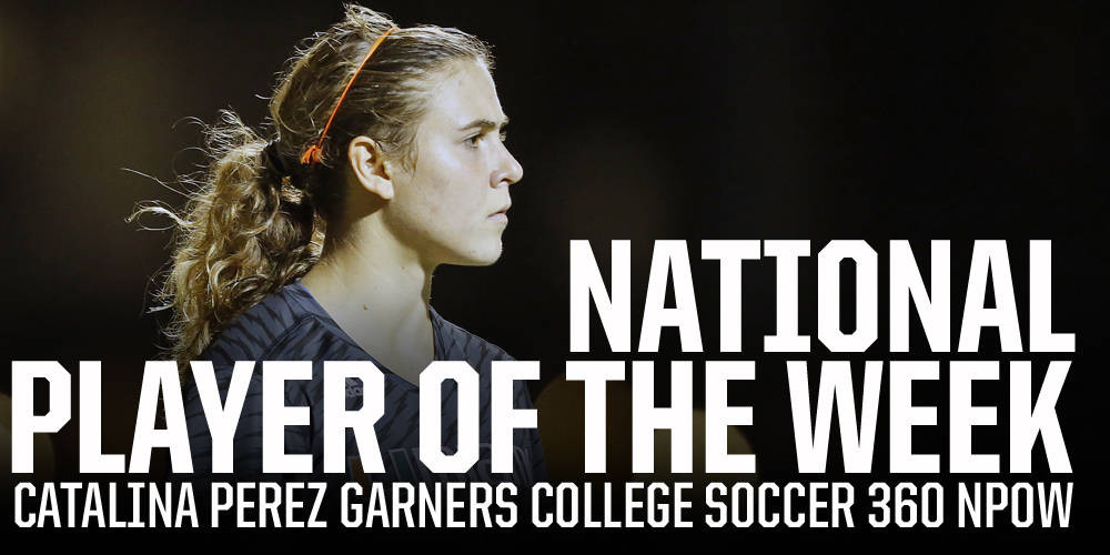 Perez Earns National Player of the Week Award