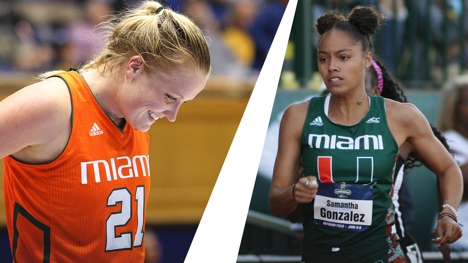 Hof, Gonzalez Nominated for NCAA Woman of the Year