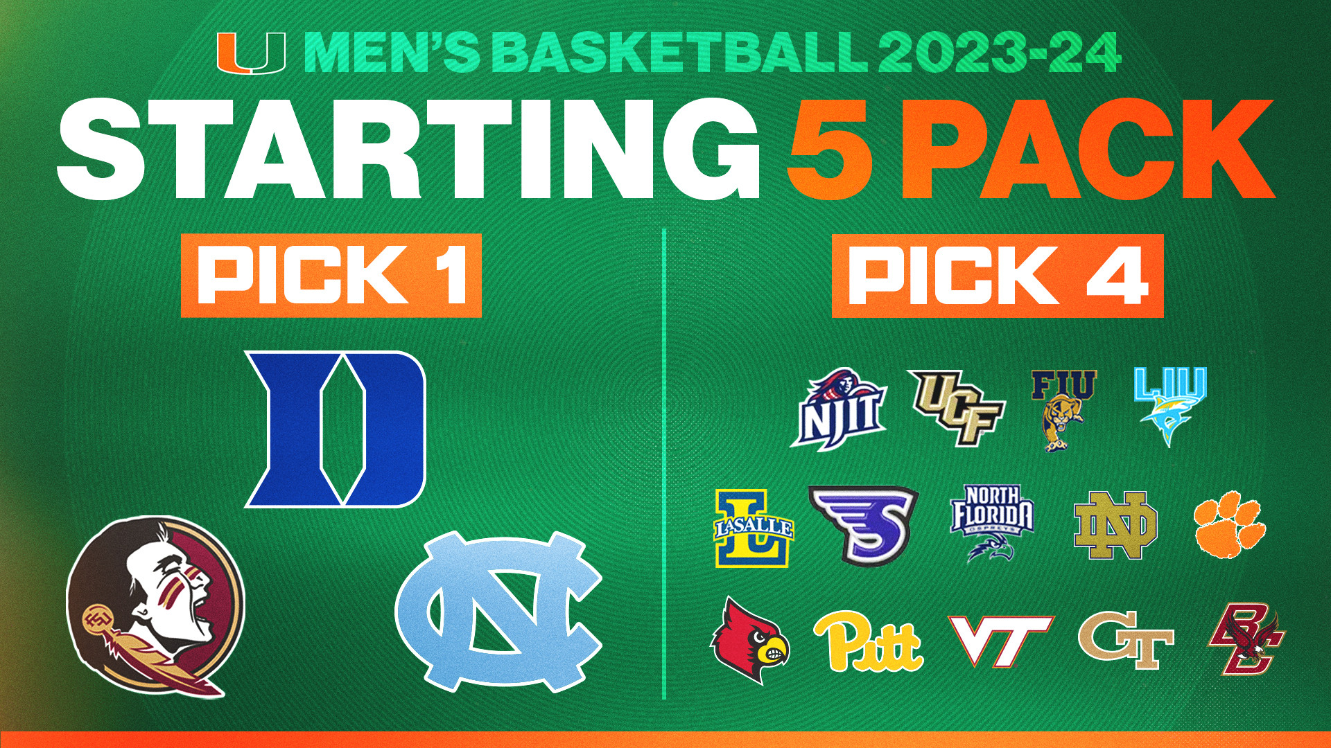 Starting 5 Pack Available Now!