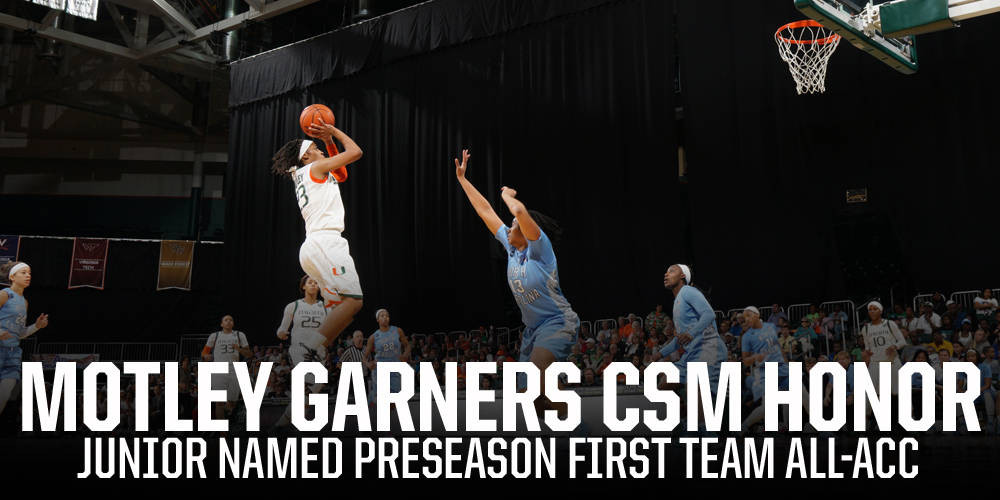 Motley Earns First Preseason All-ACC Accolade