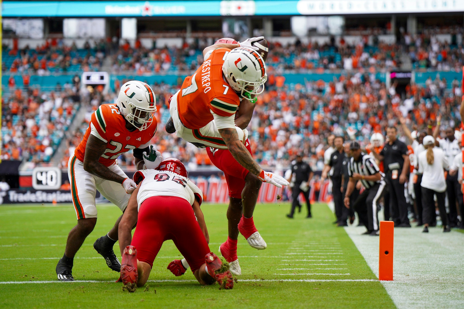 Restrepo Named ACC Receiver of the Week