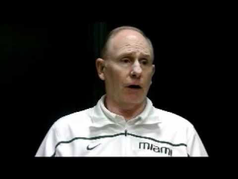 Coach Jim Larranaga previews the Orange Bowl Classic - Dec. 15