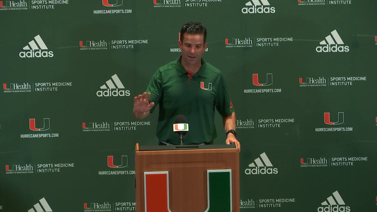 Manny Diaz | Press Conference | 9.16.19