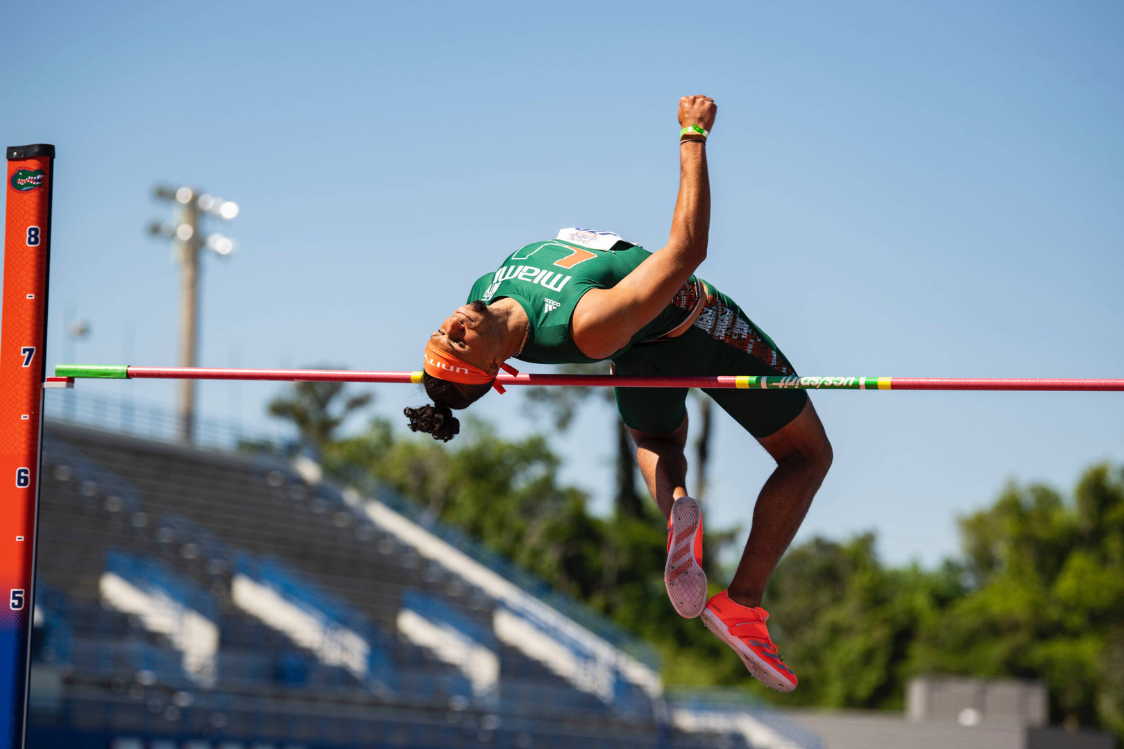 Holmes Cracks Miami All-Time High Jump List